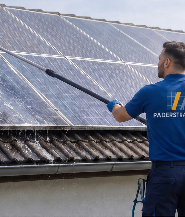 Solarreinigung Paderborn: Angebot und Anfahrt zur Photovoltaikanlage